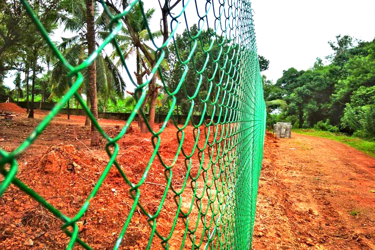 Chain link mesh fencing in Kochi Kerala