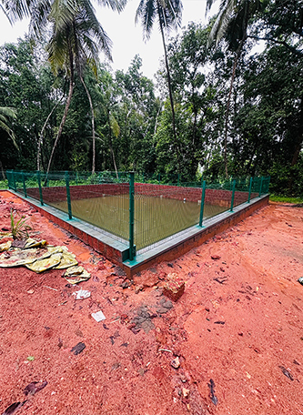 Wire fencing materials for property boundaries